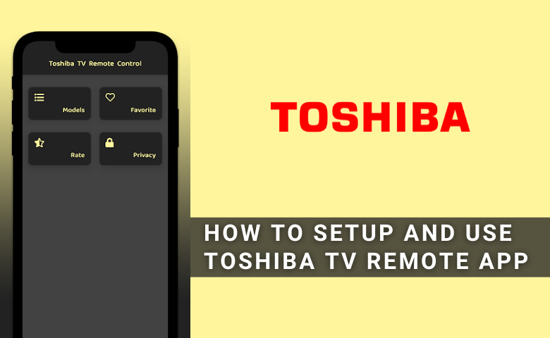 Toshiba TV Remote App