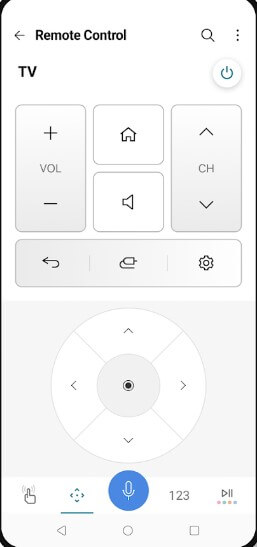 Use LG ThinQ Remote Control to control LG Smart TV
