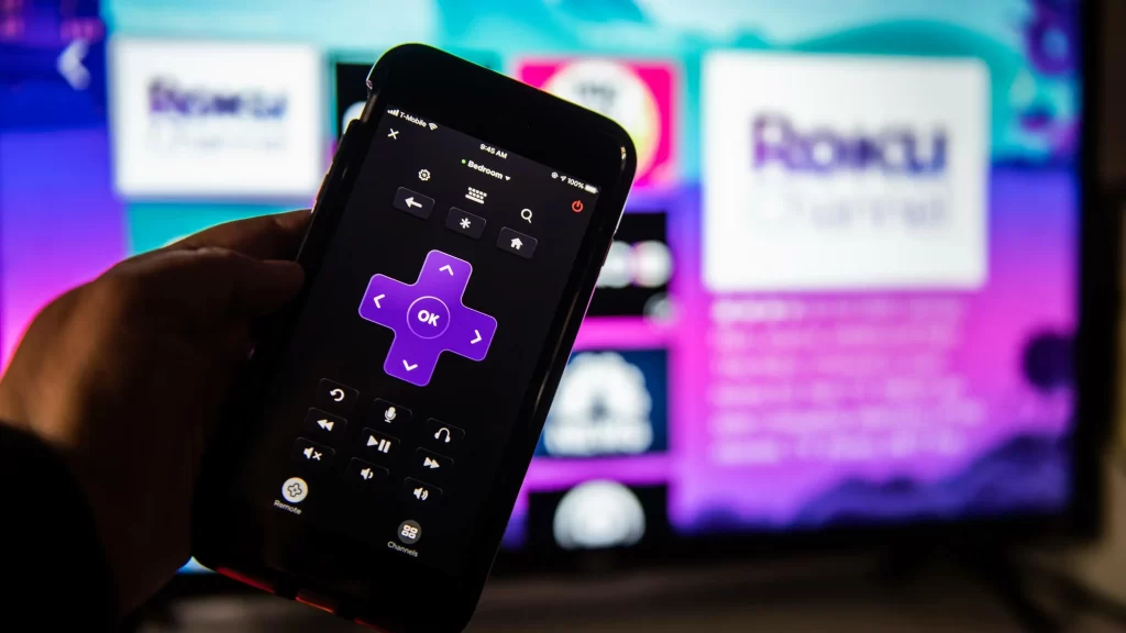 Use The Roku App to control Roku TV