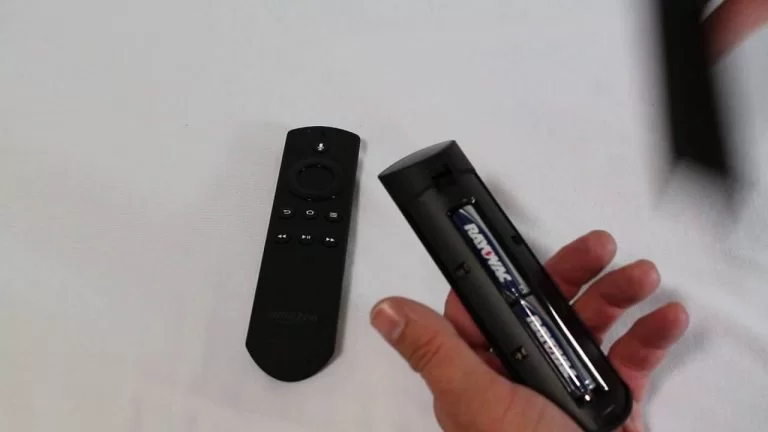 Replacing the remote batteries
