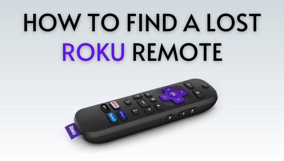 How to Find Roku Remote