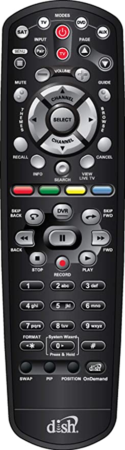 Press the Home/Menu button on the DISH Remote
