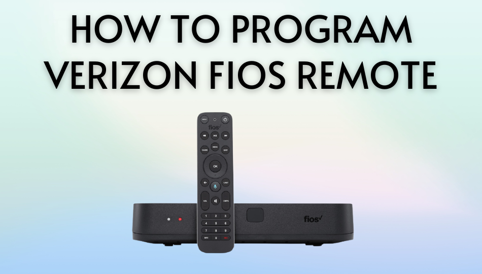How to Program Fios Remote
