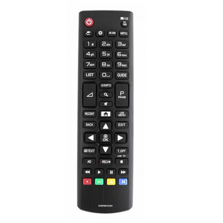 Press and hold OK and MUTE buttons to reset the LG TV remote