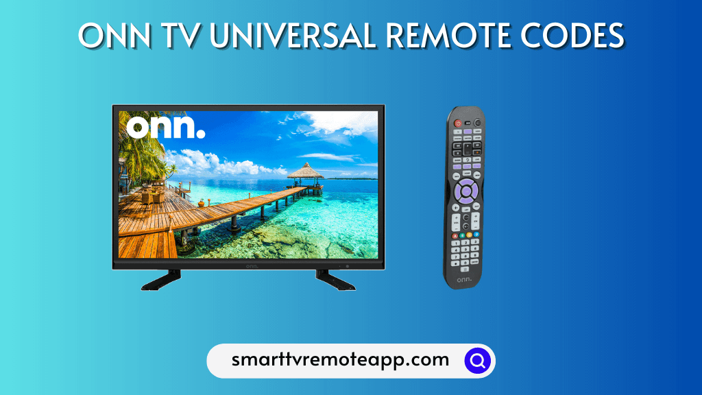 Onn TV Universal Remote Codes