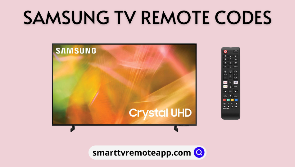  3, 4, and 5 Digit Samsung TV Universal Remote Codes
