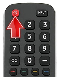 Press the Power button on the Universal Remote