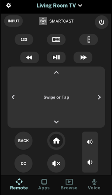 Use VIZIO Mobile app to change input on Vizio TV