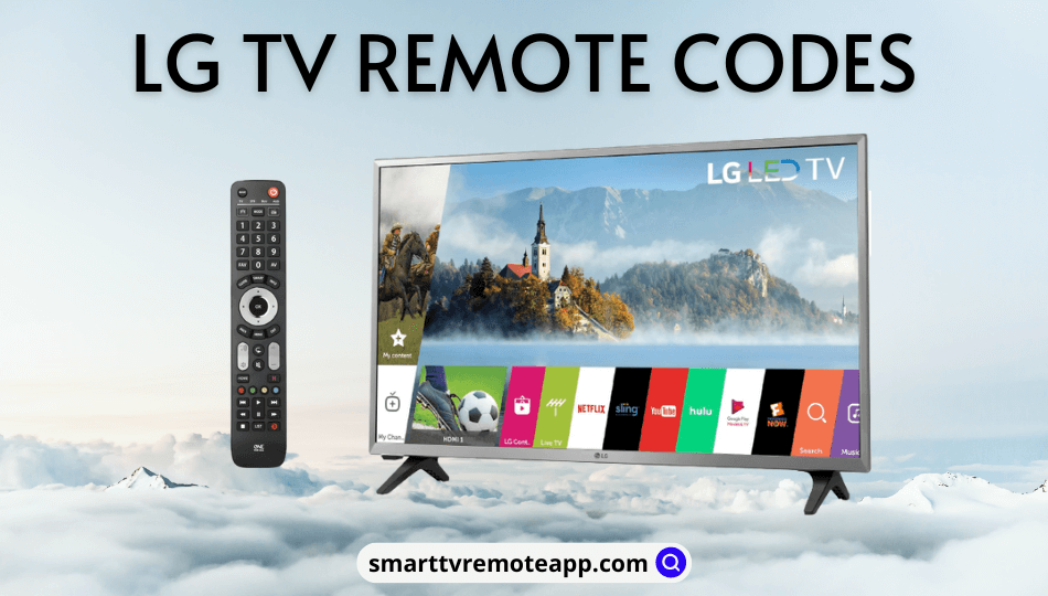 LG TV Remote Codes