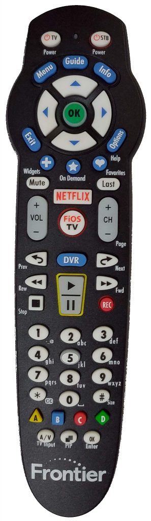 Frontier Communications Universal Remote for Roku TV