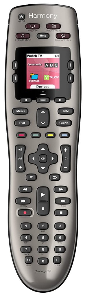 Logitech Harmony 650 - Best Remote for DirecTV