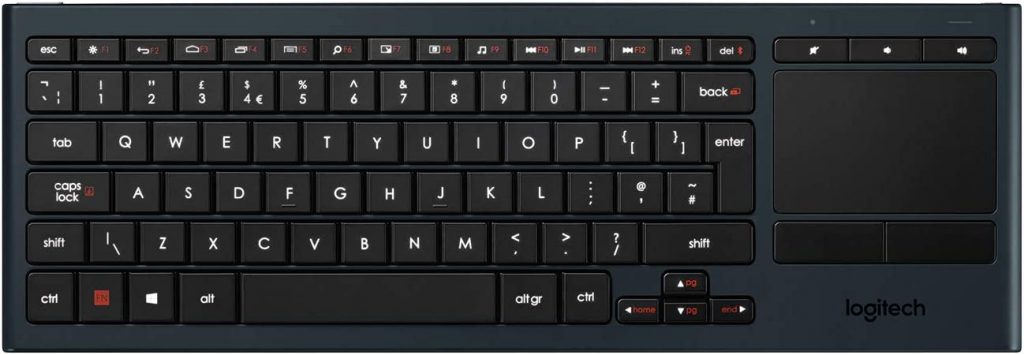 Use a Logitech K830 wireless keyboard to change the input on Magnavox TV without a remote