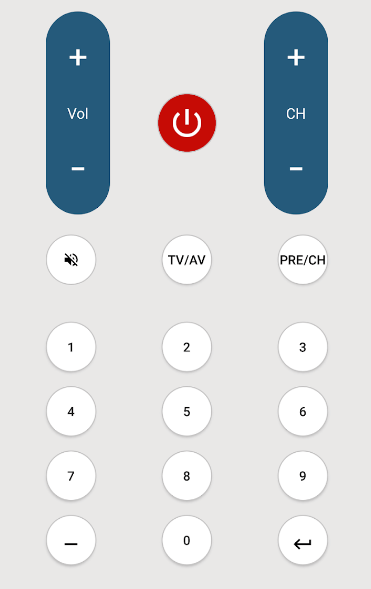 Press the buttons in the app