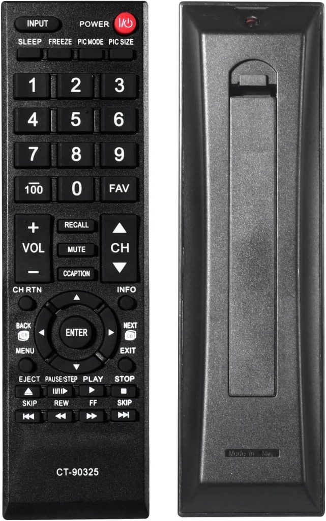 Toshiba TV Remote Not Working