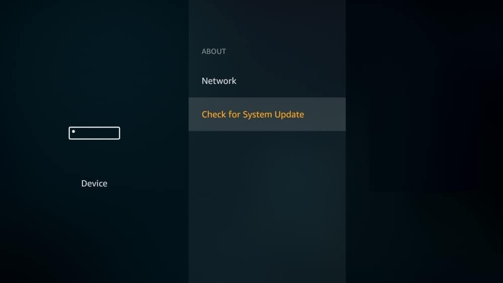 Check for System Update