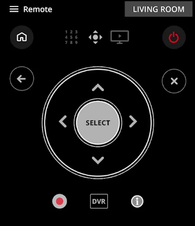 Optimum TV remote interface