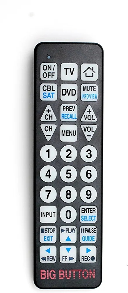 Hy-Tek Big Button BW1220 Universal Remote Control