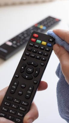 Remove Smudges or Dirt on the Cox Remote
