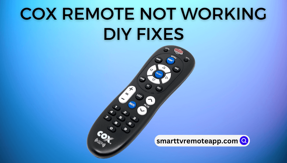 Cox Remote Not Working