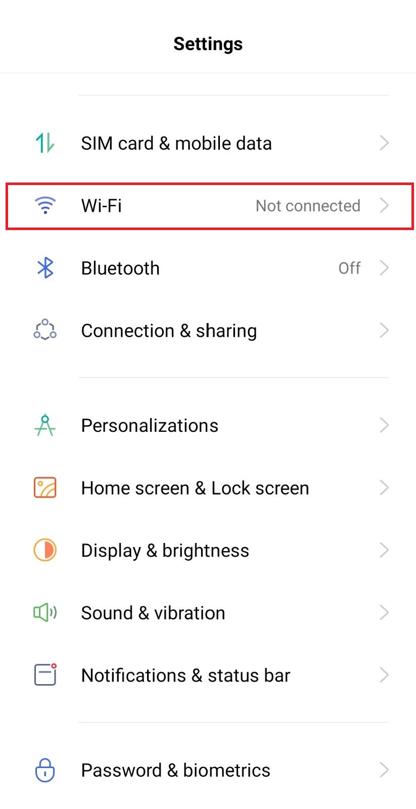 Go to the mobile WiFi settings to fix the Fire TV remote app not working