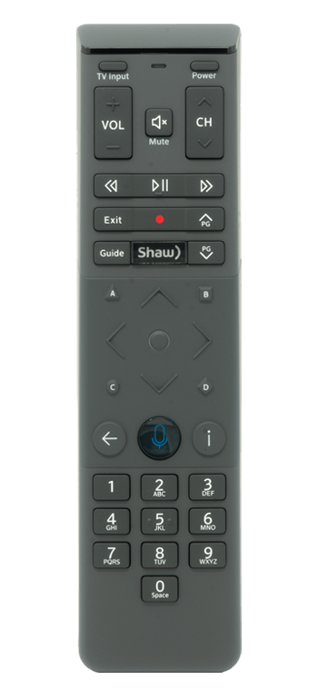 BlueCurve TV Remote