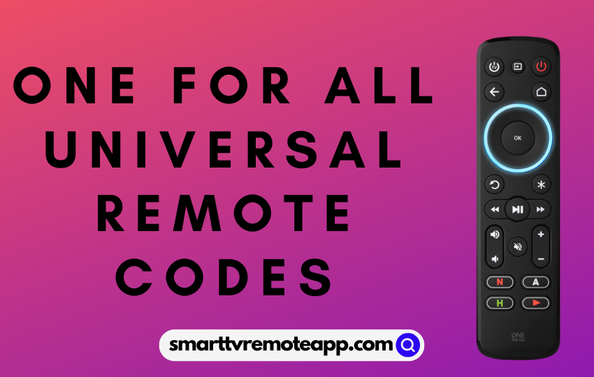  One For All Remote Codes for TV Brands With Programming Guide