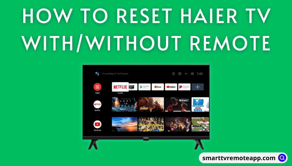 How to Reset Haier TV Remote