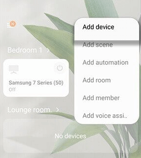 Add device on SmartThings