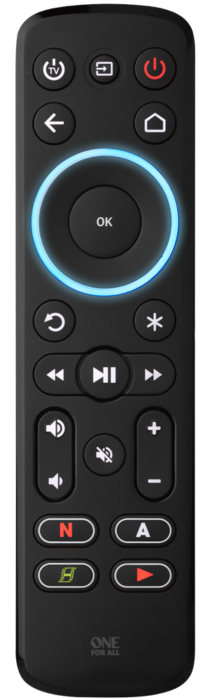 Best Universal Remote for Google TV - One For All Streamer (URC 7935)