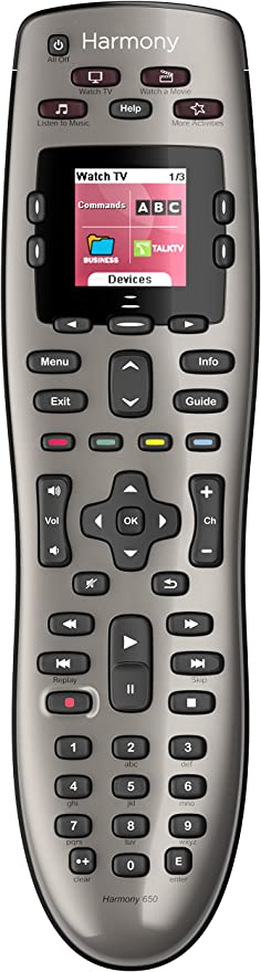 Best Universal Remote for Google TV -Logitech Harmony 650