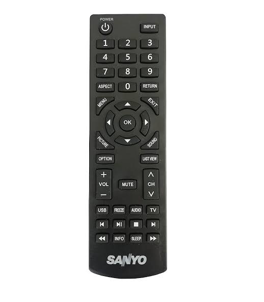 Reset Sanyo TV Remote