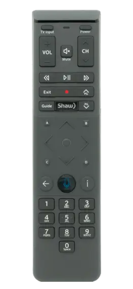 Pair Shaw Direct Remote Code to the TV