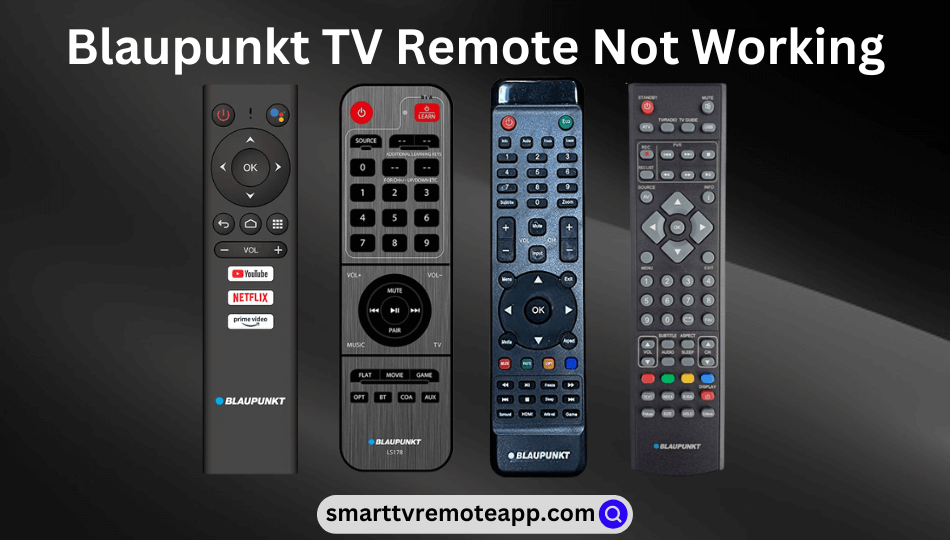 Blaupunkt TV Remote Not Working