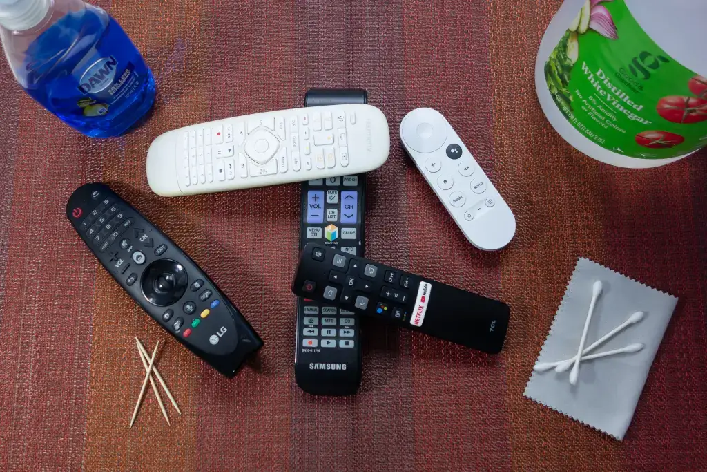 Clean your Remote if LG Magic Remote Wheel Not Working