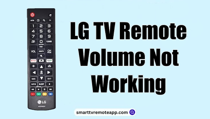 LG TV Remote Volume Not Working