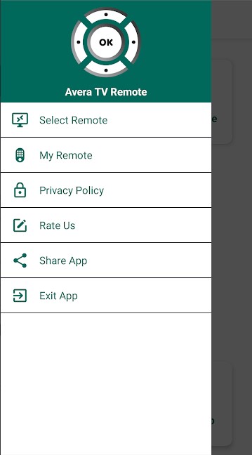 Install Avera TV Remote app on your smartphone