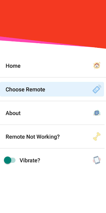 Cello TV Remote App - Choose your remote