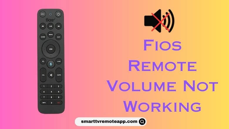 Fios Remote Volume Not Working