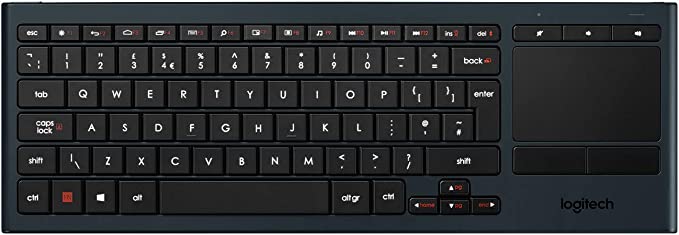 Use any keyboard with inbuilt touch pad