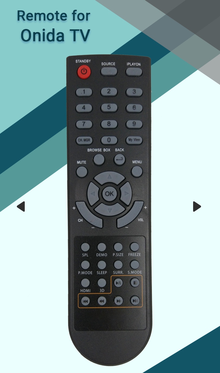 Select your Remote model