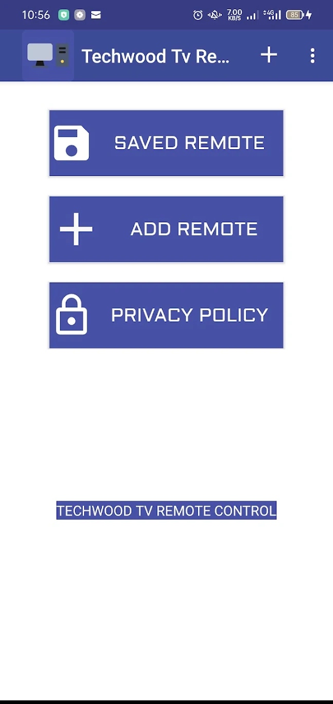 Select the +Add Remote