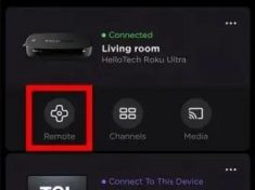 Click the Remote icon