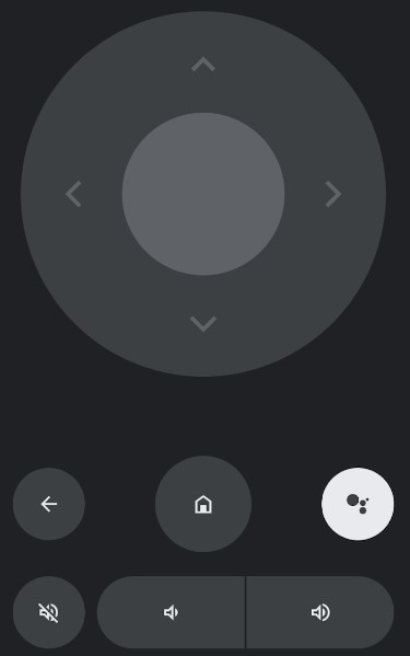 Control Prism Android TV using the Google TV remote app