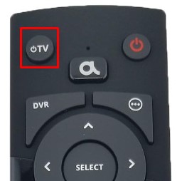 Hold the TV Power button in the Optimum One remote